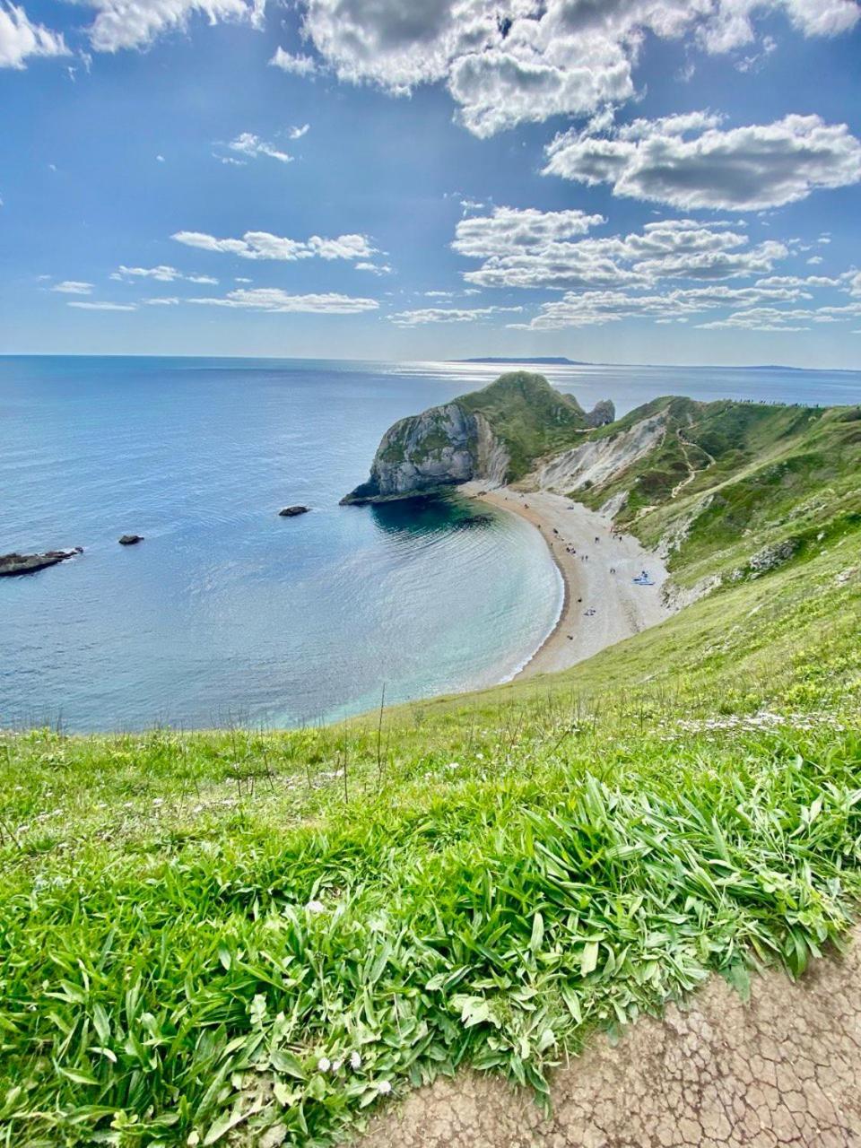 ווסט ללוורת' Holiday Home In Durdle Door With Stunning Sea View מראה חיצוני תמונה